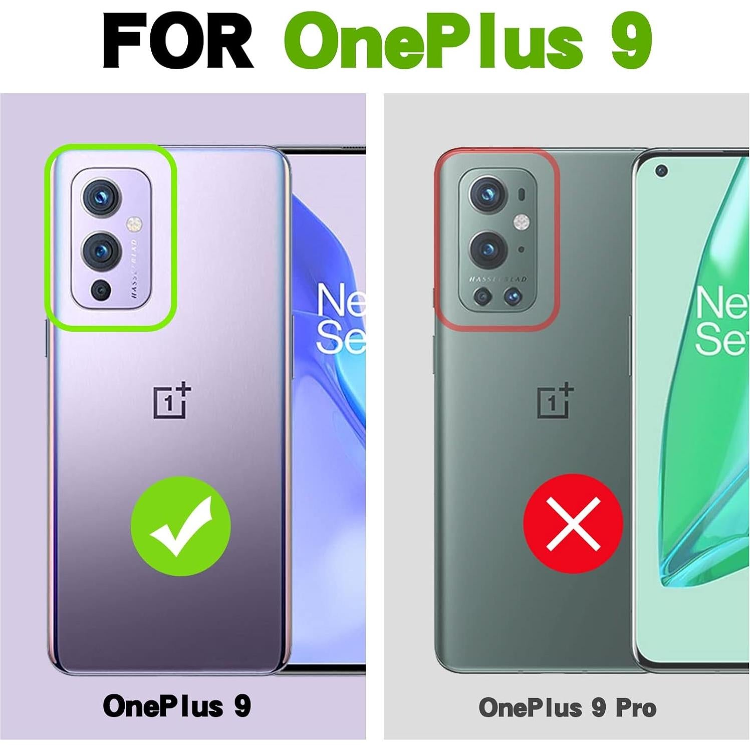 Funda KuDiNi para Oneplus 9 - TPU Blanco, Protección Completa