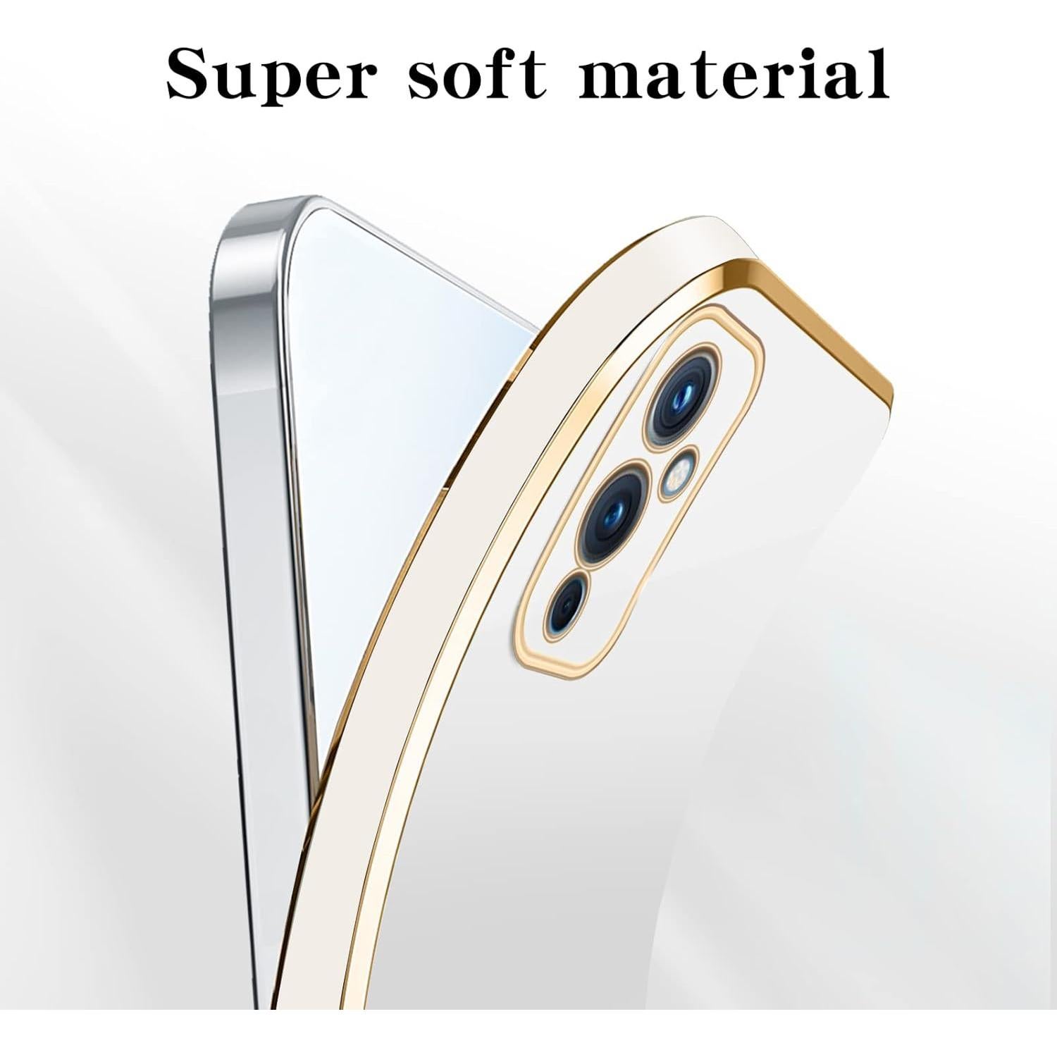 Funda KuDiNi para Oneplus 9 - TPU Blanco, Protección Completa