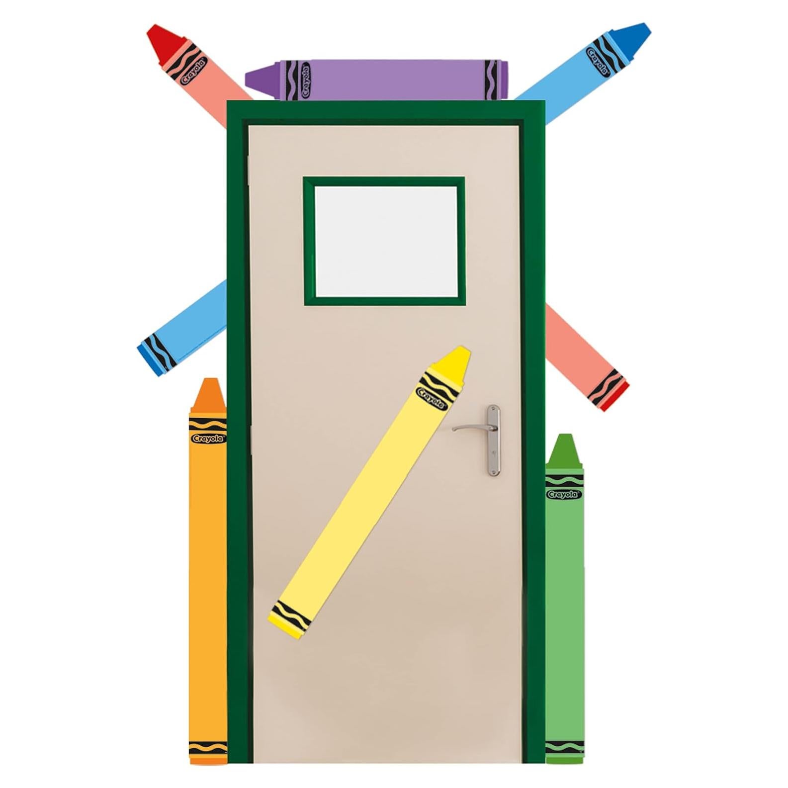 Decoraciones de Aula Eureka Crayola 12 Piezas Multicolor