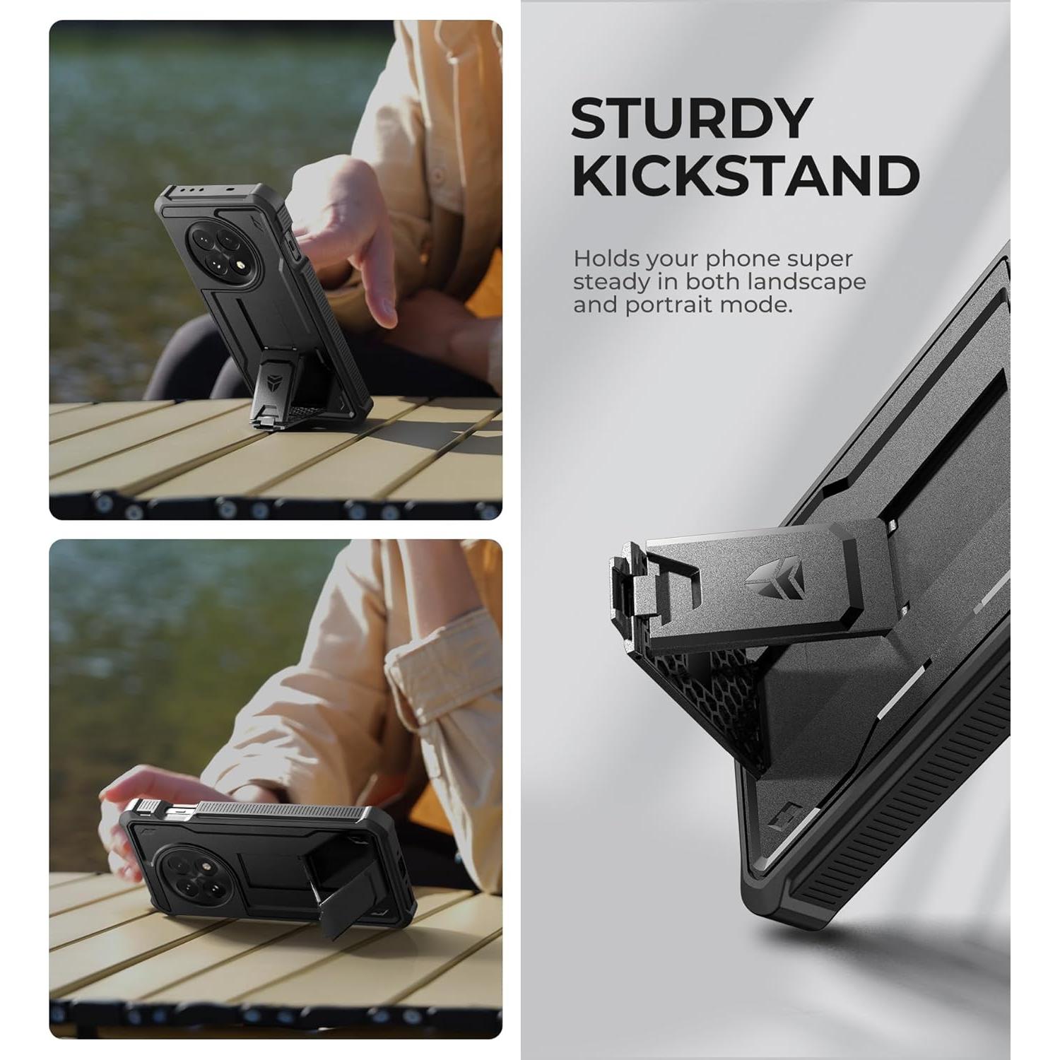 Funda Dexnor para OnePlus 13 5G con Protector y Soporte