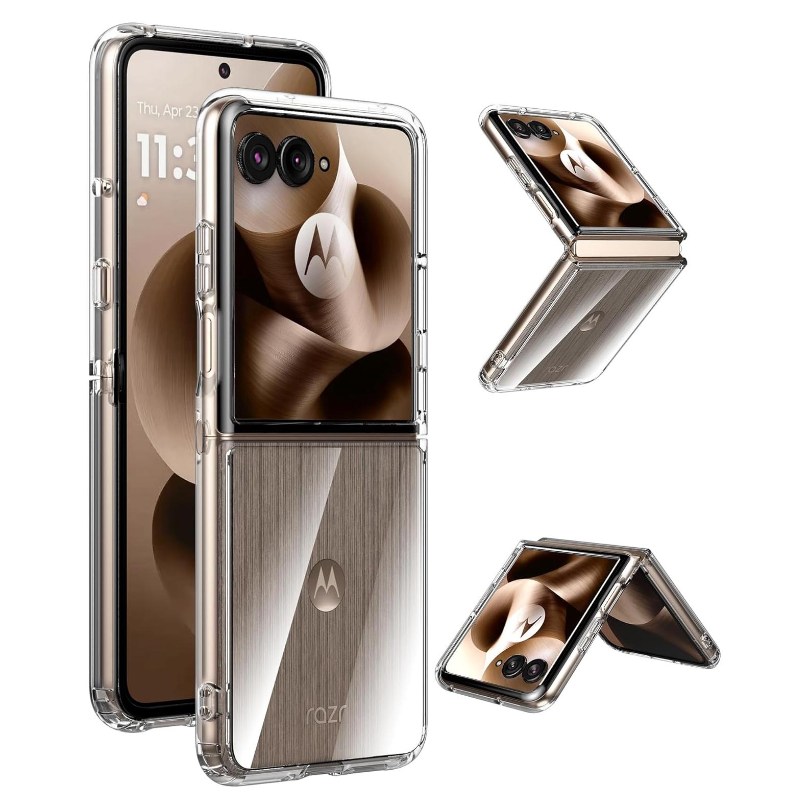 Funda Dura Transparente para Motorola Razr Ultra 2025 - TPU