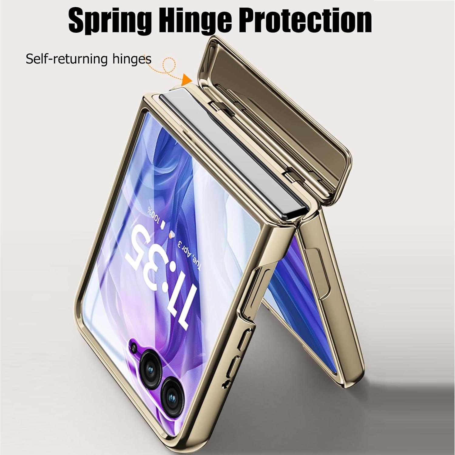 Funda Transparente Clatoxi para Motorola Razr 50 Ultra 2024