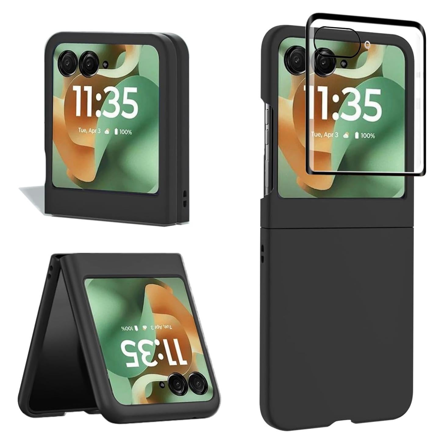 Funda Protectora Dura para Motorola Razr 2025 - Negro