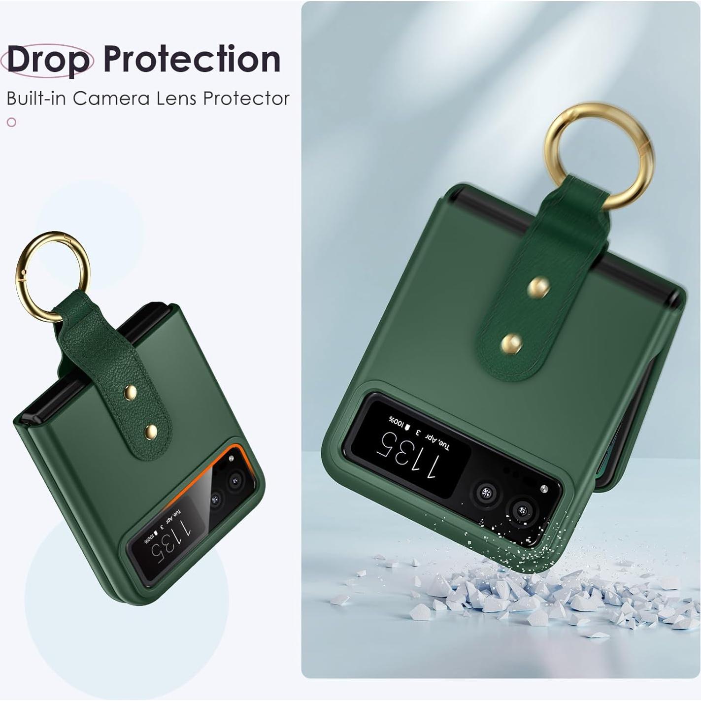 Funda Maxdara para Motorola Razr 2023 con Soporte y Protector