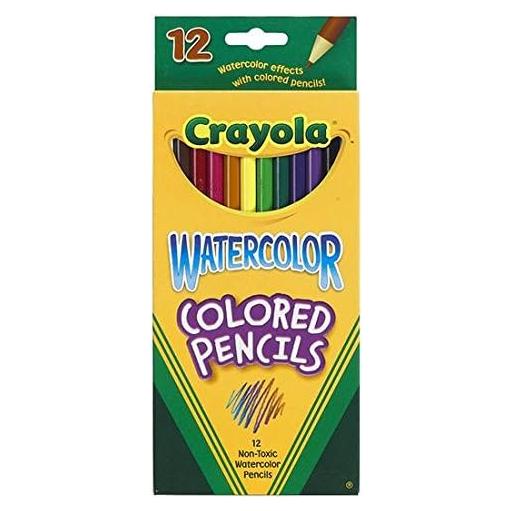 Lápices de Acuarela Crayola 12 Colores para Niños