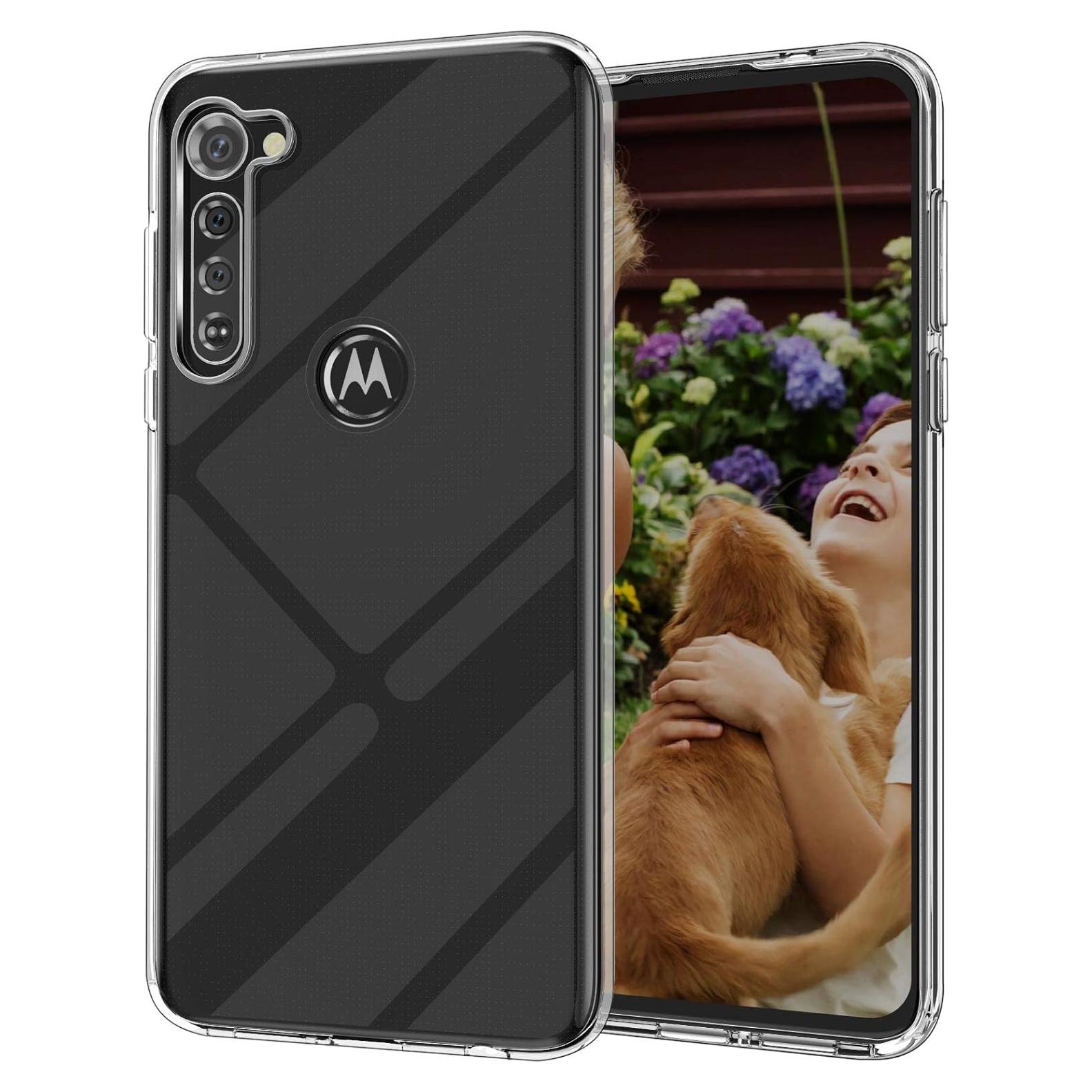 Funda Transparente TPU KEEPCA para Moto G Stylus 2020 - Delgada y Anti-Rasguños