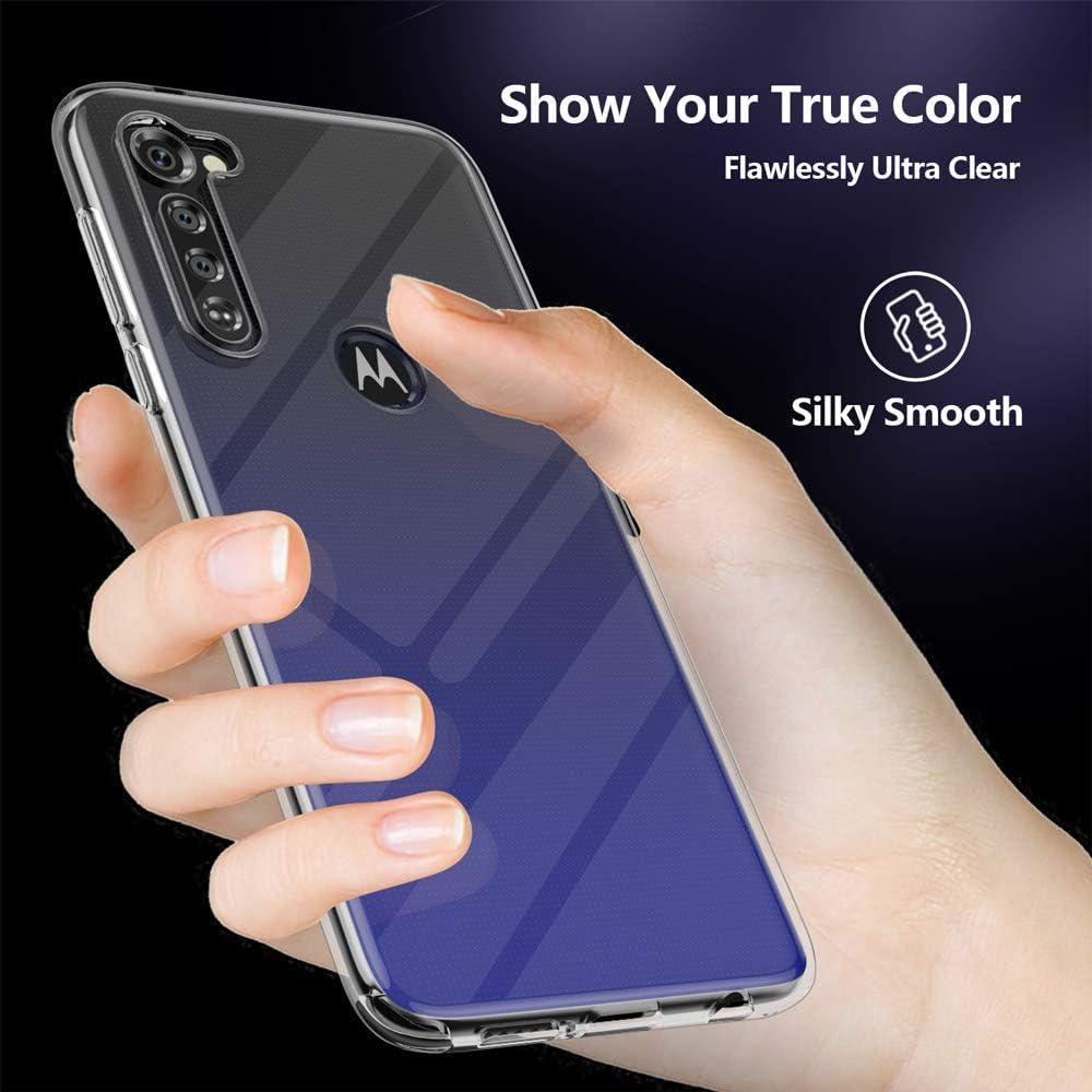 Funda Transparente TPU KEEPCA para Moto G Stylus 2020 - Delgada y Anti-Rasguños