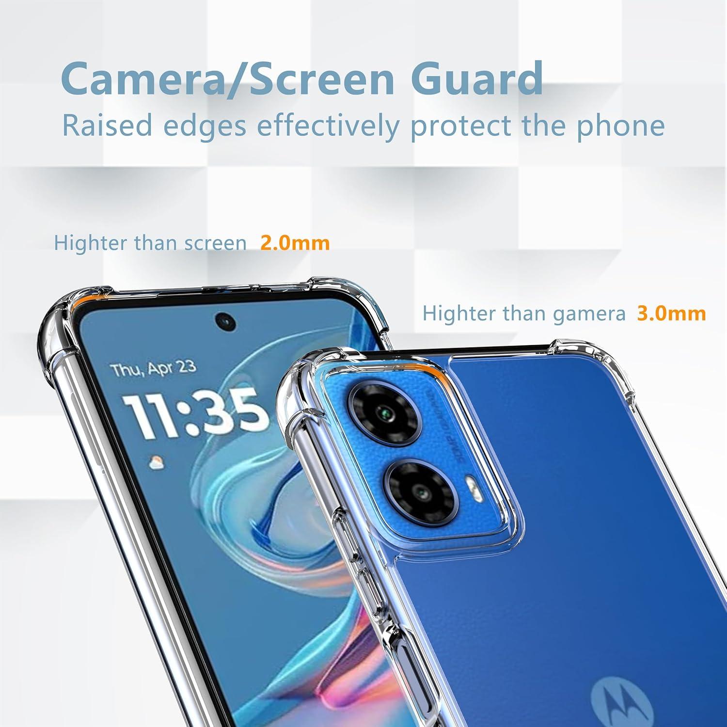 Funda TPU Transparente Anoowkoa para Moto G45 5G/G34 5G