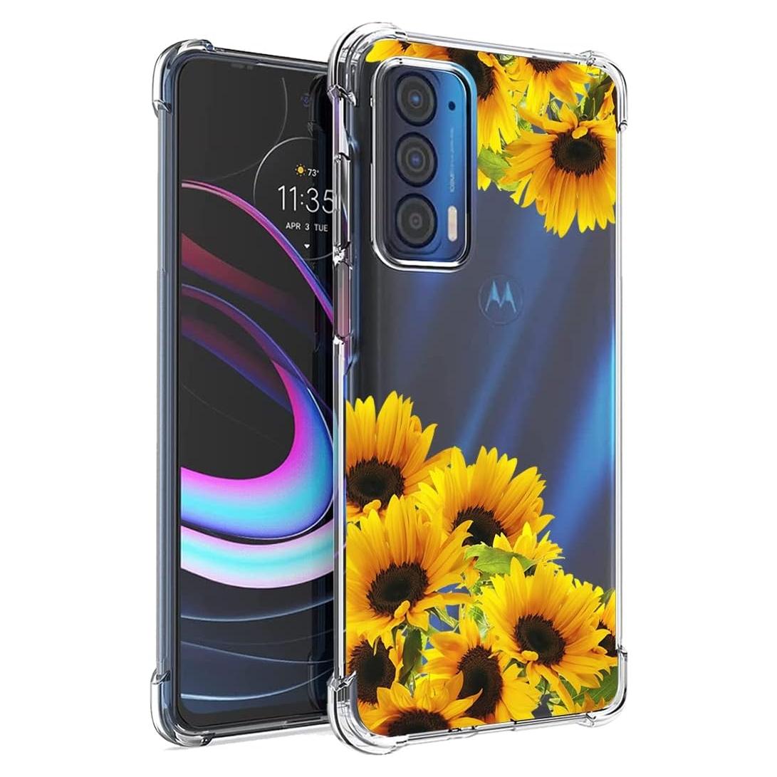 Funda Protectora TPU Motorola Moto Edge 2021 Girasol