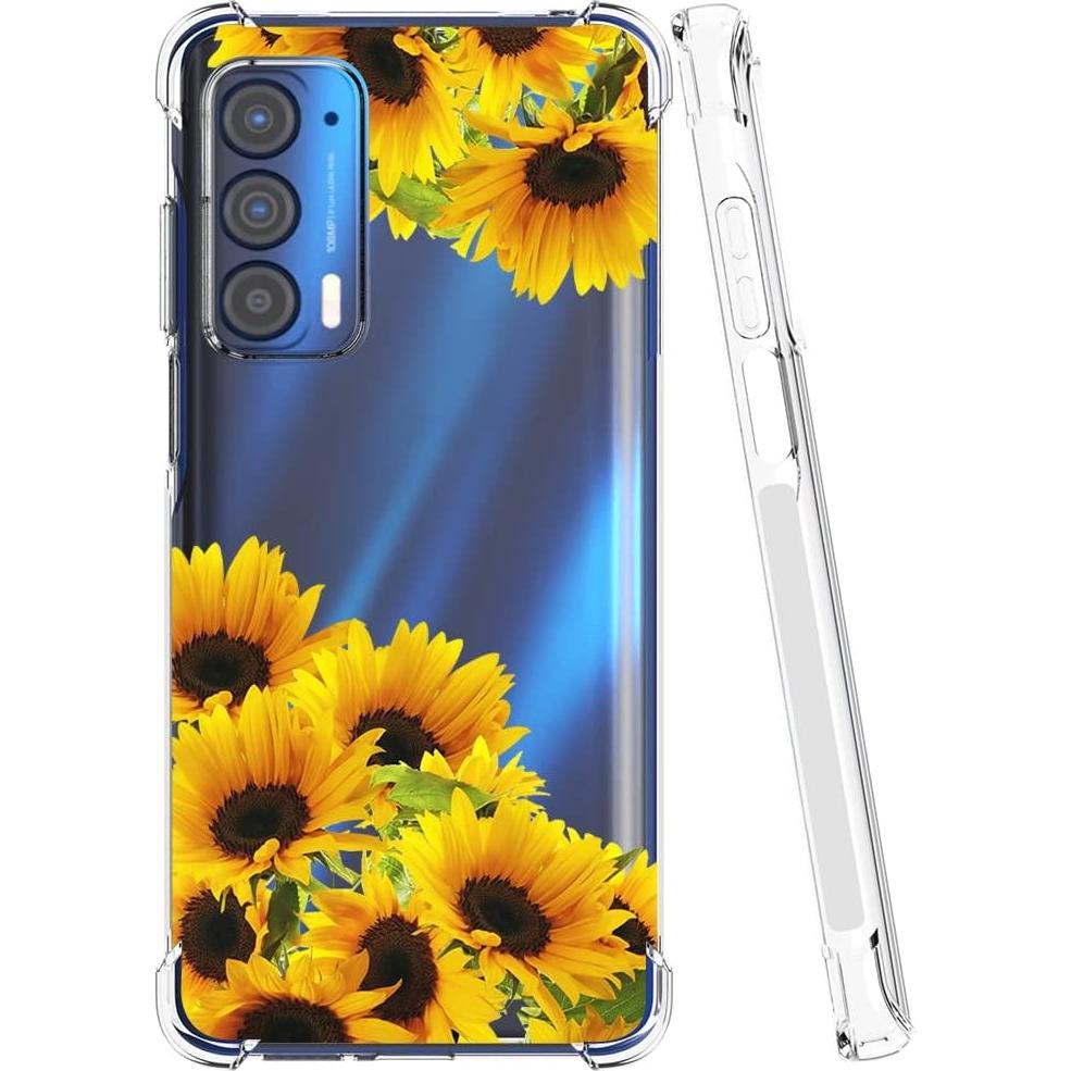 Funda Protectora TPU Motorola Moto Edge 2021 Girasol