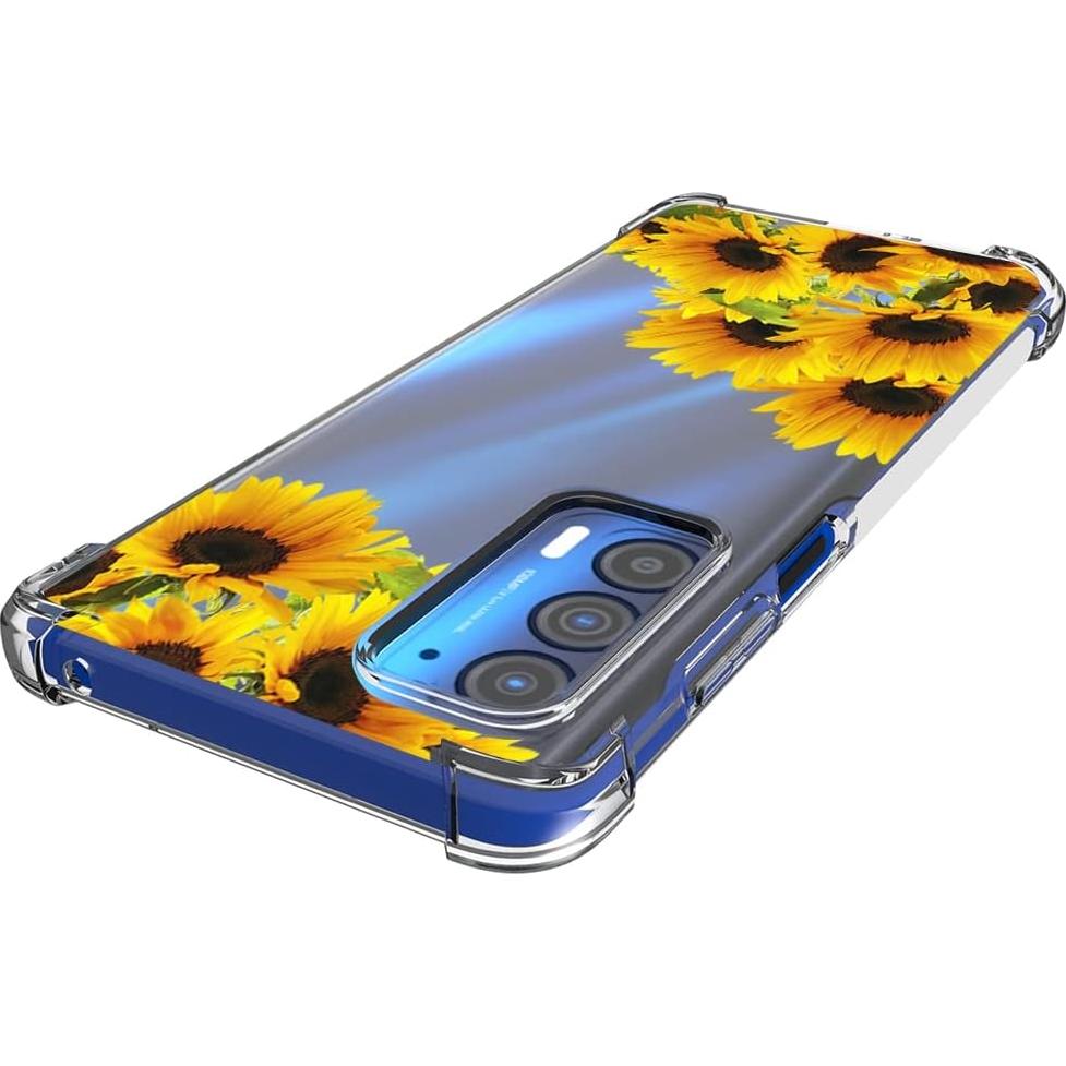 Funda Protectora TPU Motorola Moto Edge 2021 Girasol