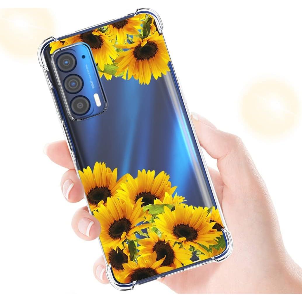 Funda Protectora TPU Motorola Moto Edge 2021 Girasol