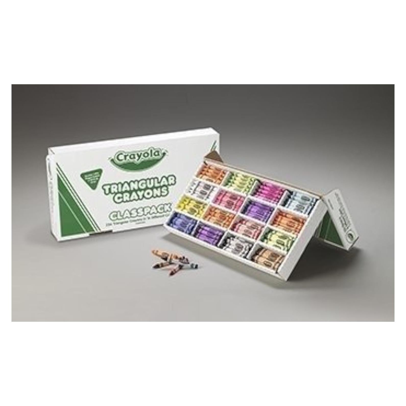 Paquete de Crayones Triangulares Crayola - 24 Colores Brillantes