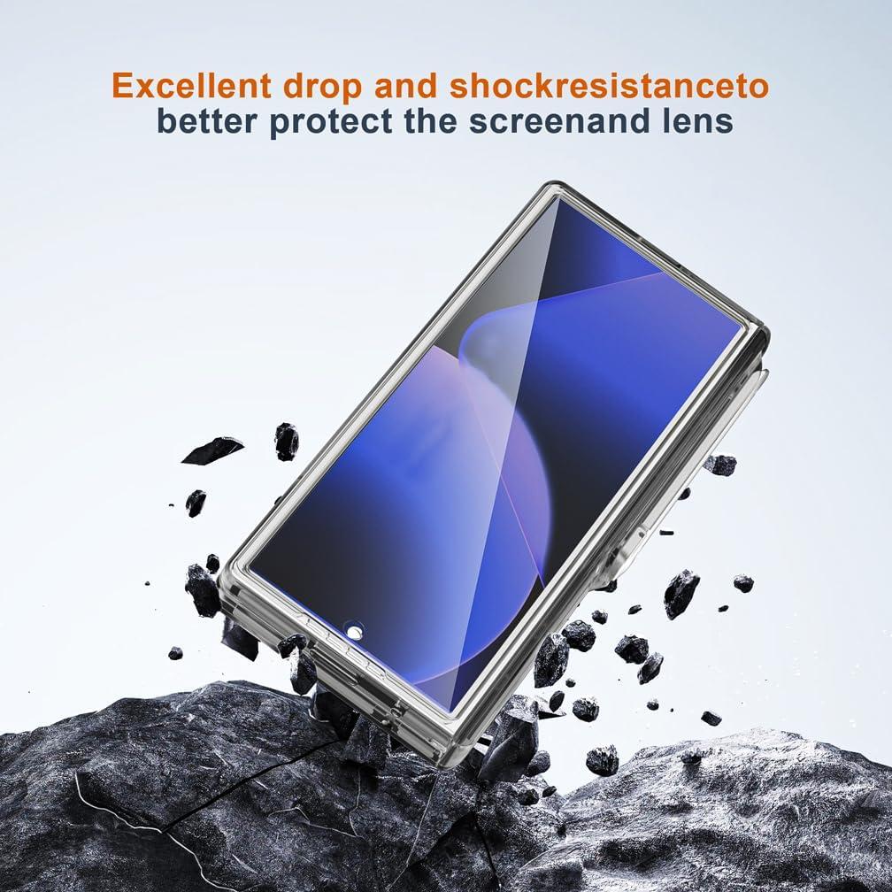 Funda MSOTES para Galaxy Z Fold 7 con MagSafe y protector 9H