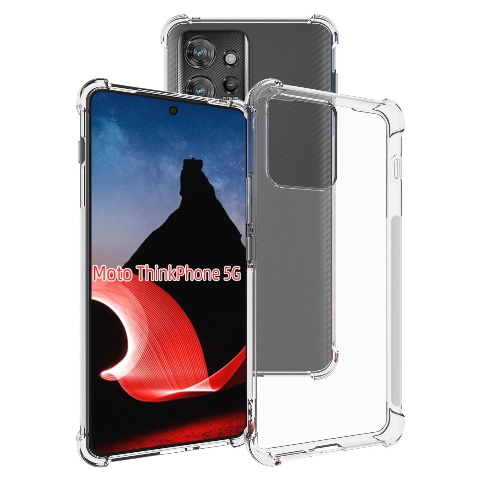 Funda TPU Transparente USTIYA para Motorola Moto ThinkPhone