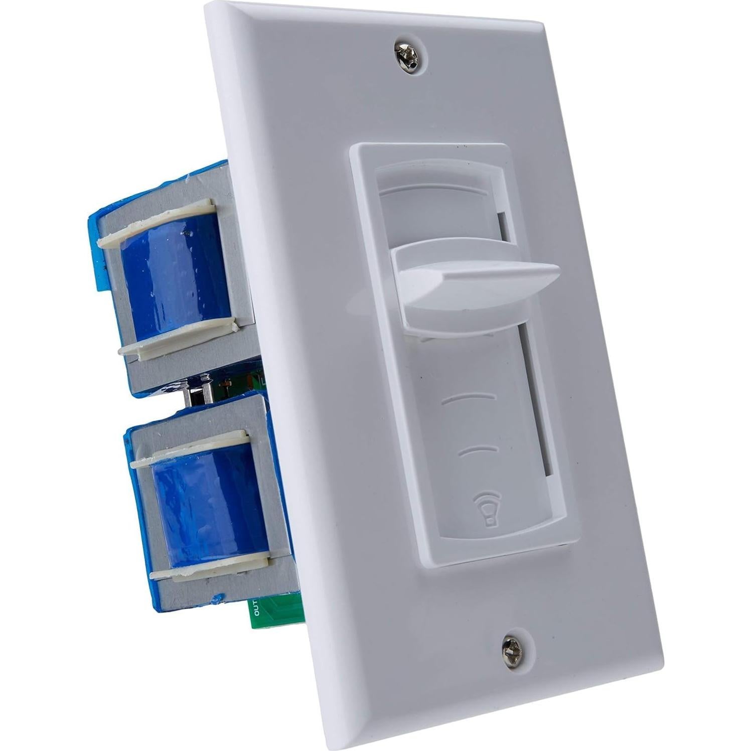 Control de Volumen Pyle PVC2 Montado en Pared 100W Blanco/Azul