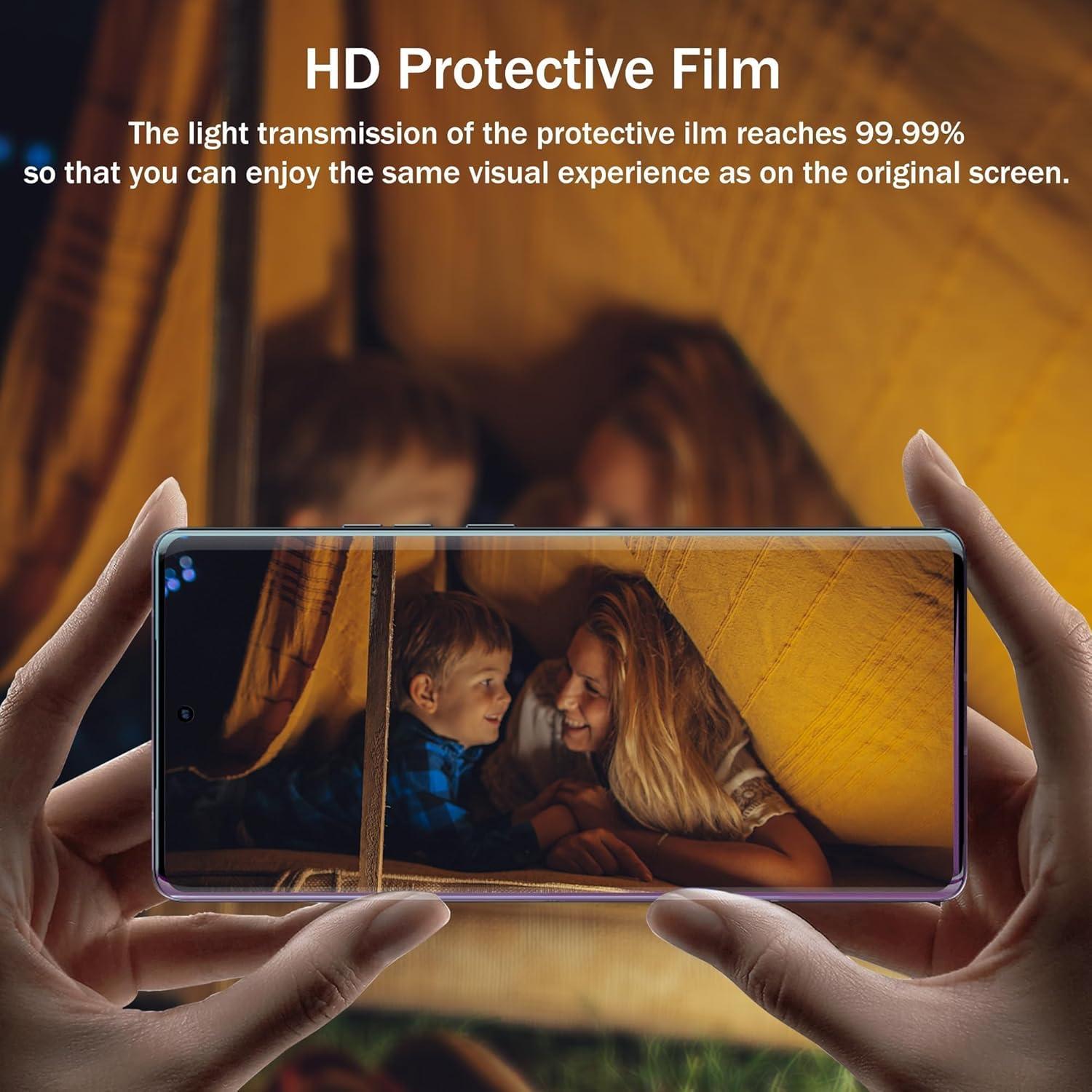 Protector de Pantalla Dureza 9H para Motorola Edge Plus 2023 - 2 Unidades