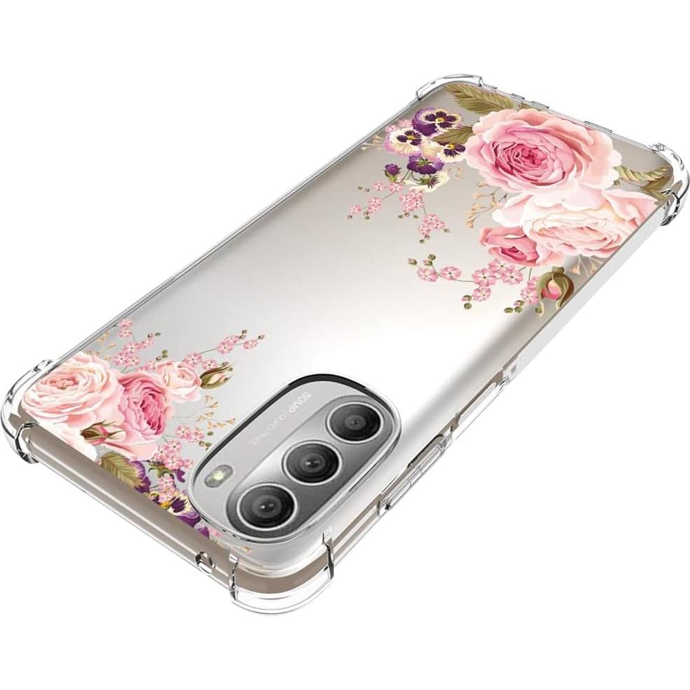 Funda Bumper Flexible TPU Yerebel para Moto G Stylus 5G 2022 Rosa