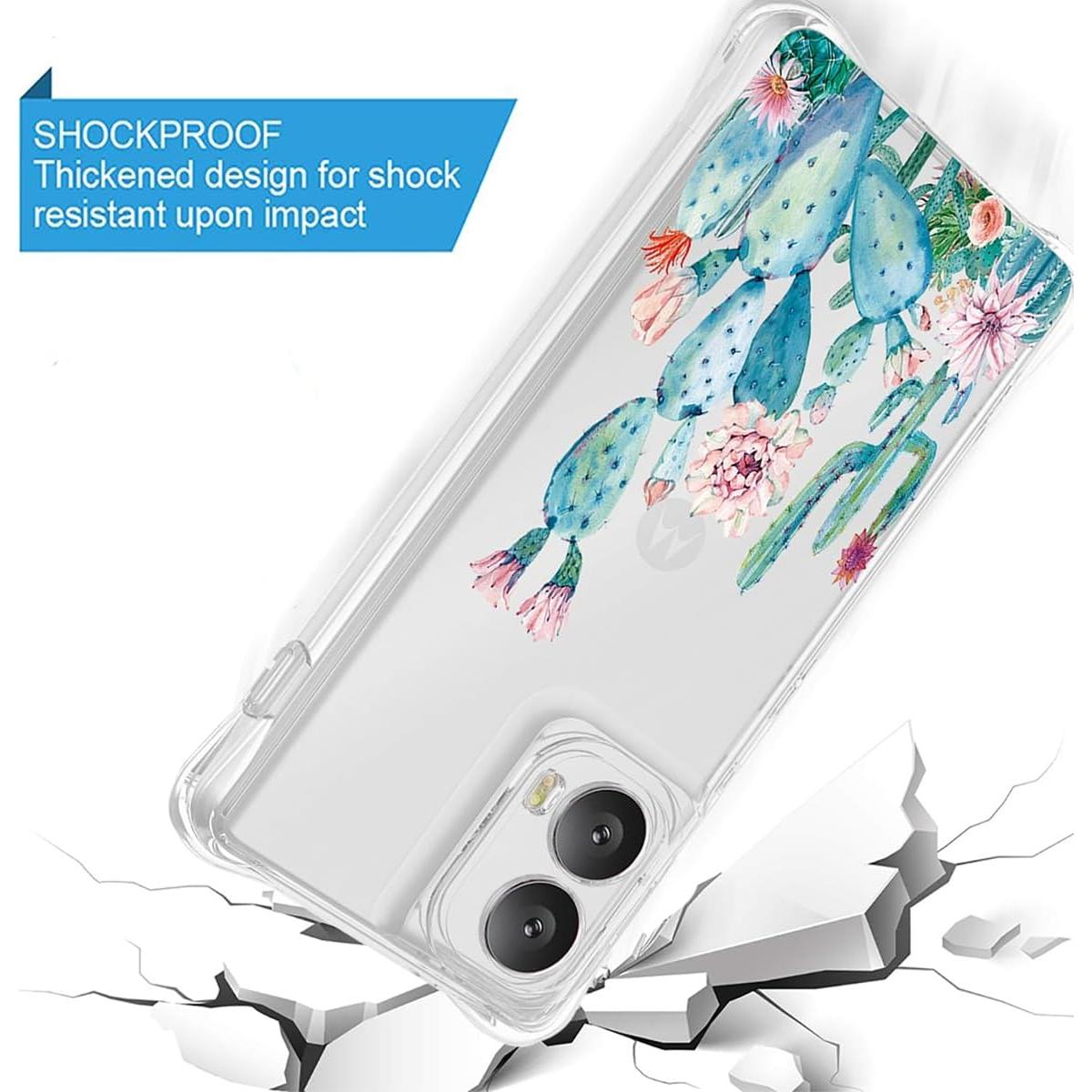 Funda protectora TPU Motorola Edge 2024 5G - Diseño Floral