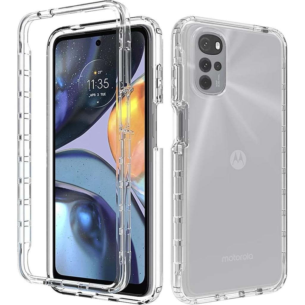 Funda Protectora Motorola Moto G22 Vavies con Protector de Pantalla