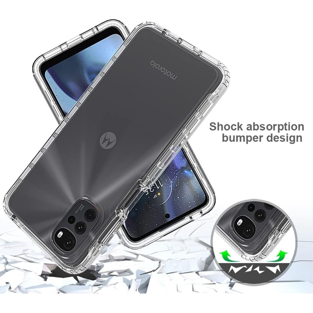 Funda Protectora Motorola Moto G22 Vavies con Protector de Pantalla