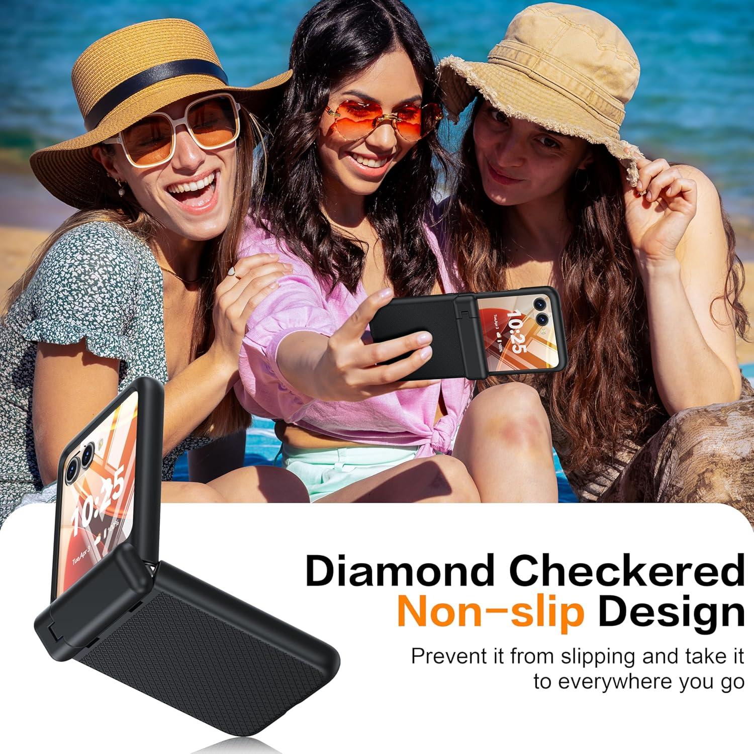 Funda para Motorola Razr 2025/2024 con Protección de Bisagra