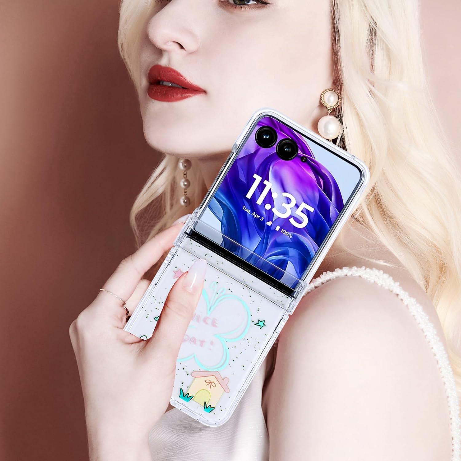 Funda Transparente DAKORIE para Motorola Razr 2025 Ultra