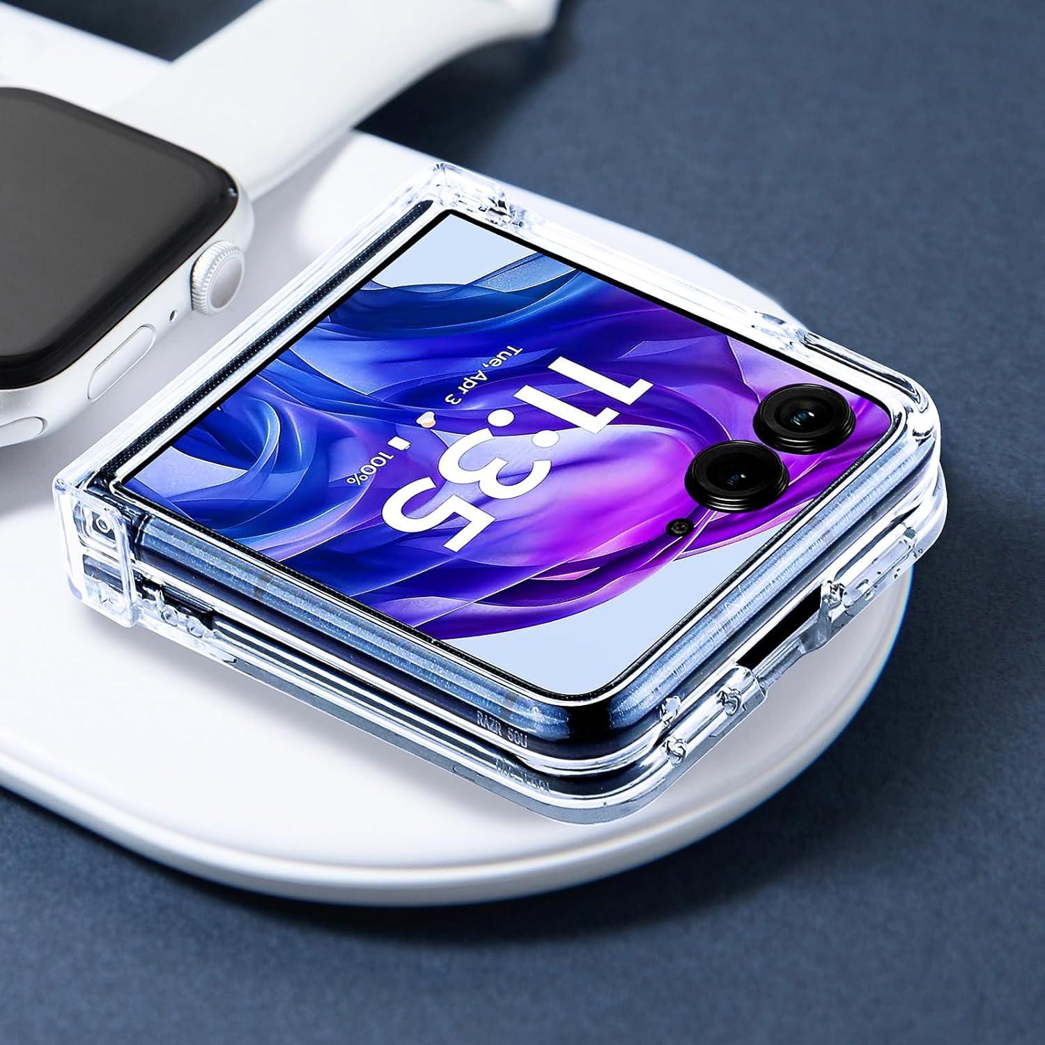 Funda Transparente DAKORIE para Motorola Razr 2025 Ultra