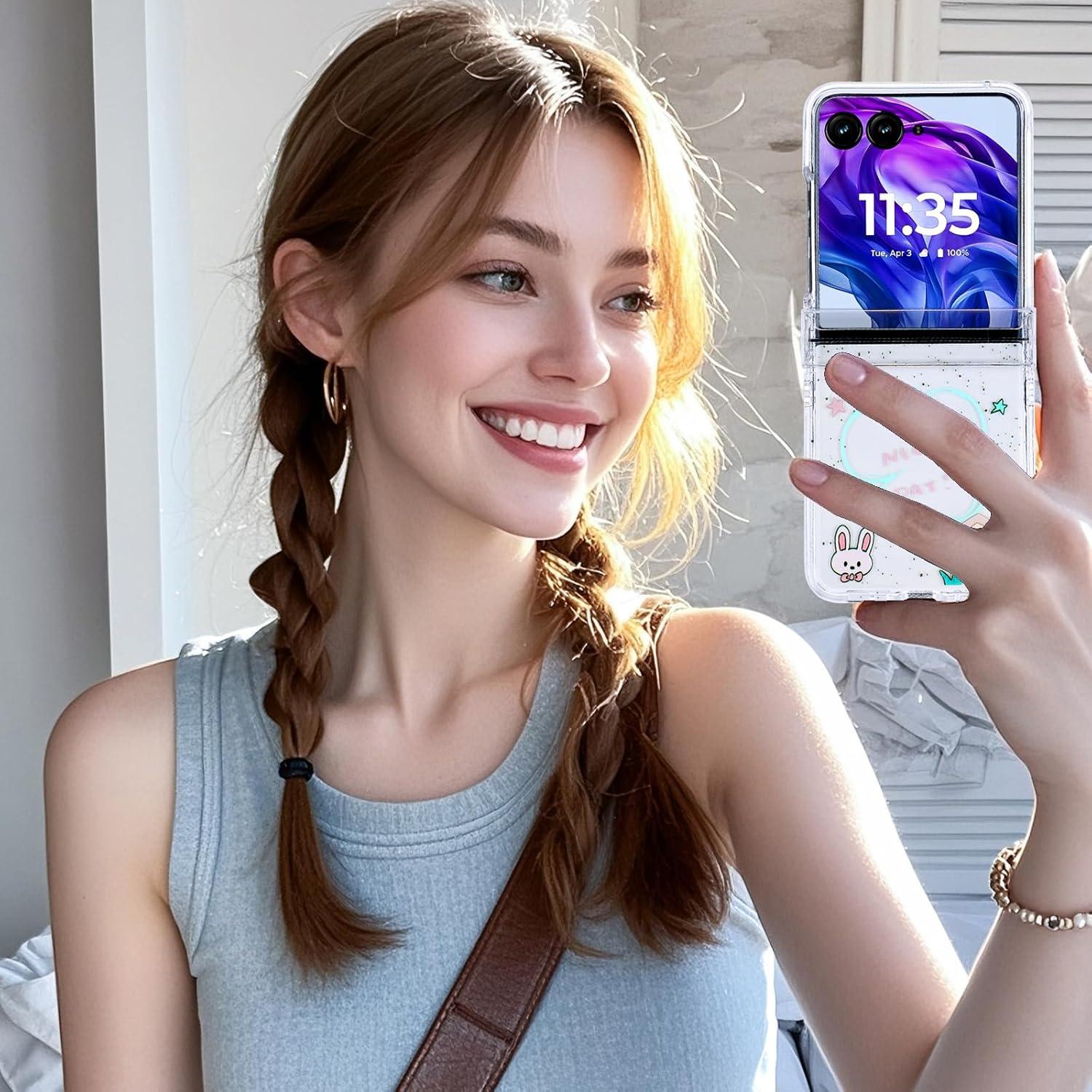 Funda Transparente DAKORIE para Motorola Razr 2025 Ultra