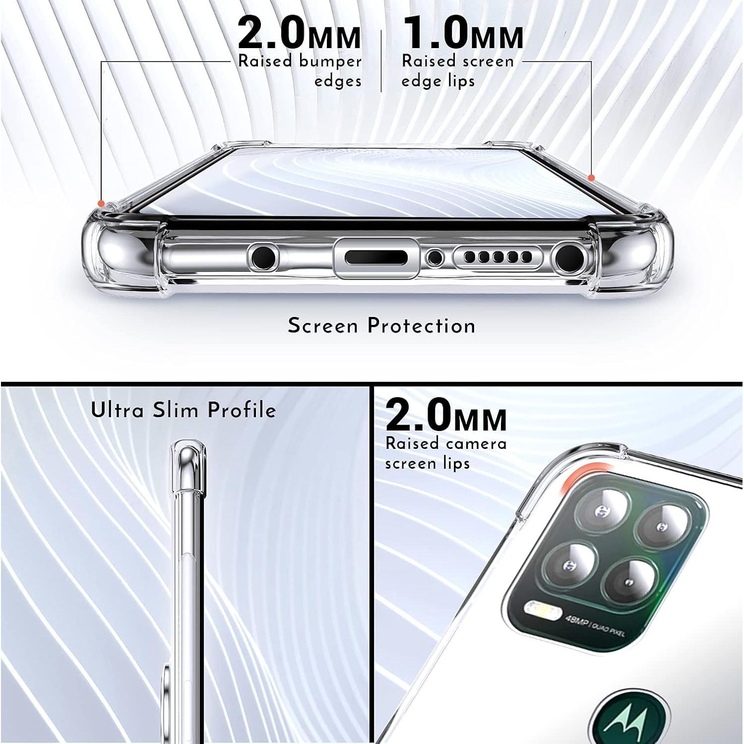 Funda Transparente Silverback para Moto G Stylus 5G 2021