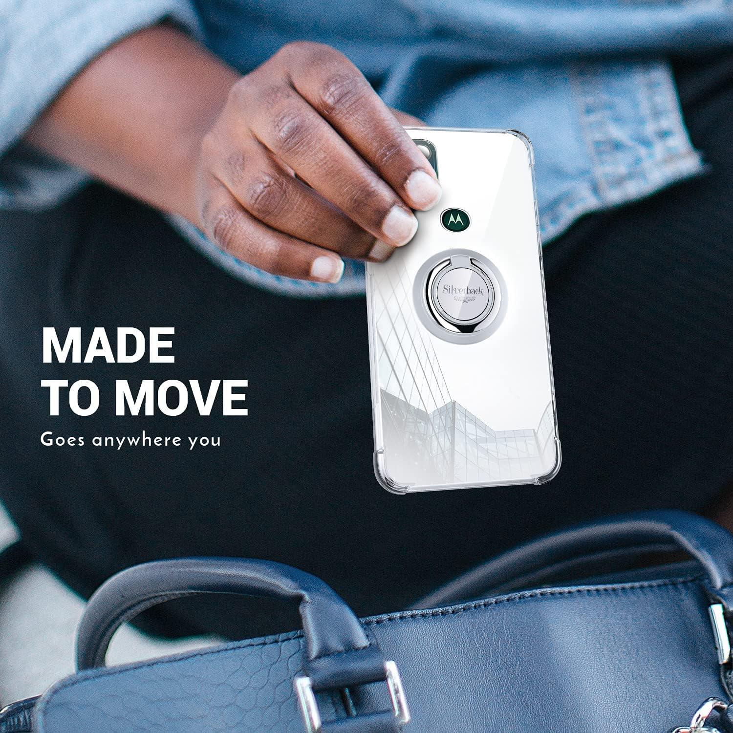 Funda Transparente Silverback para Moto G Stylus 5G 2021