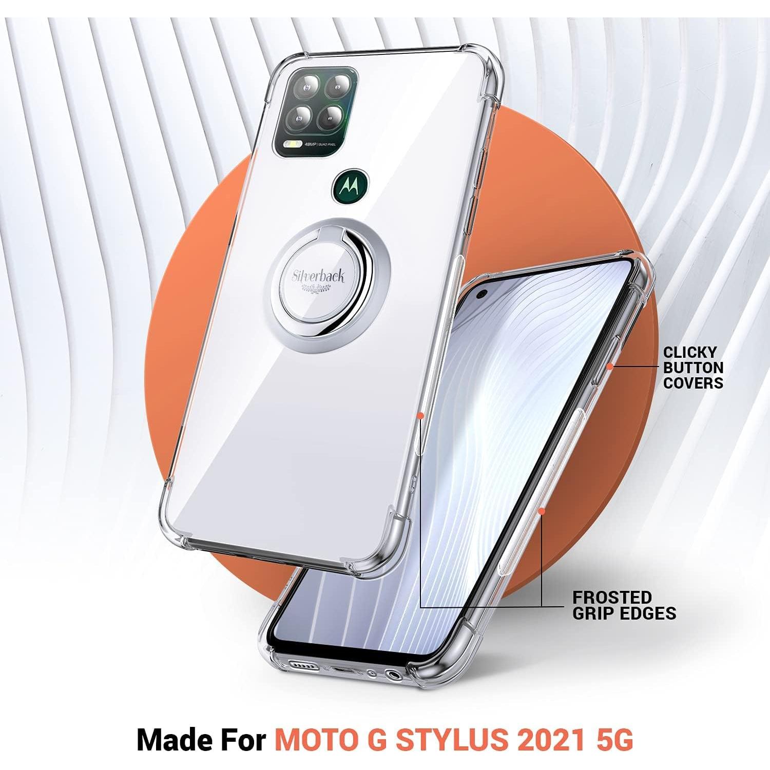 Funda Transparente Silverback para Moto G Stylus 5G 2021