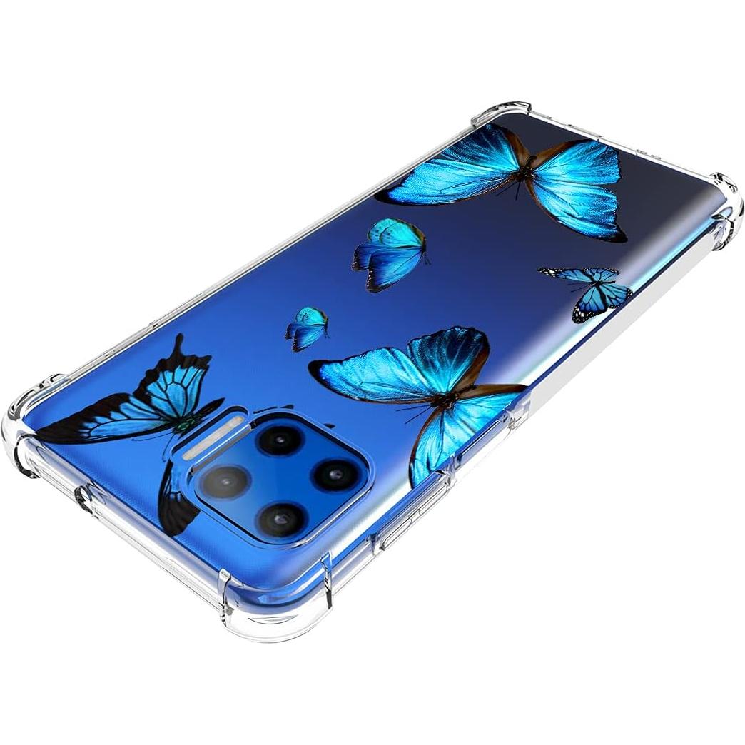 Funda Protectora TPU para Motorola Moto G 5G Plus - Mariposa