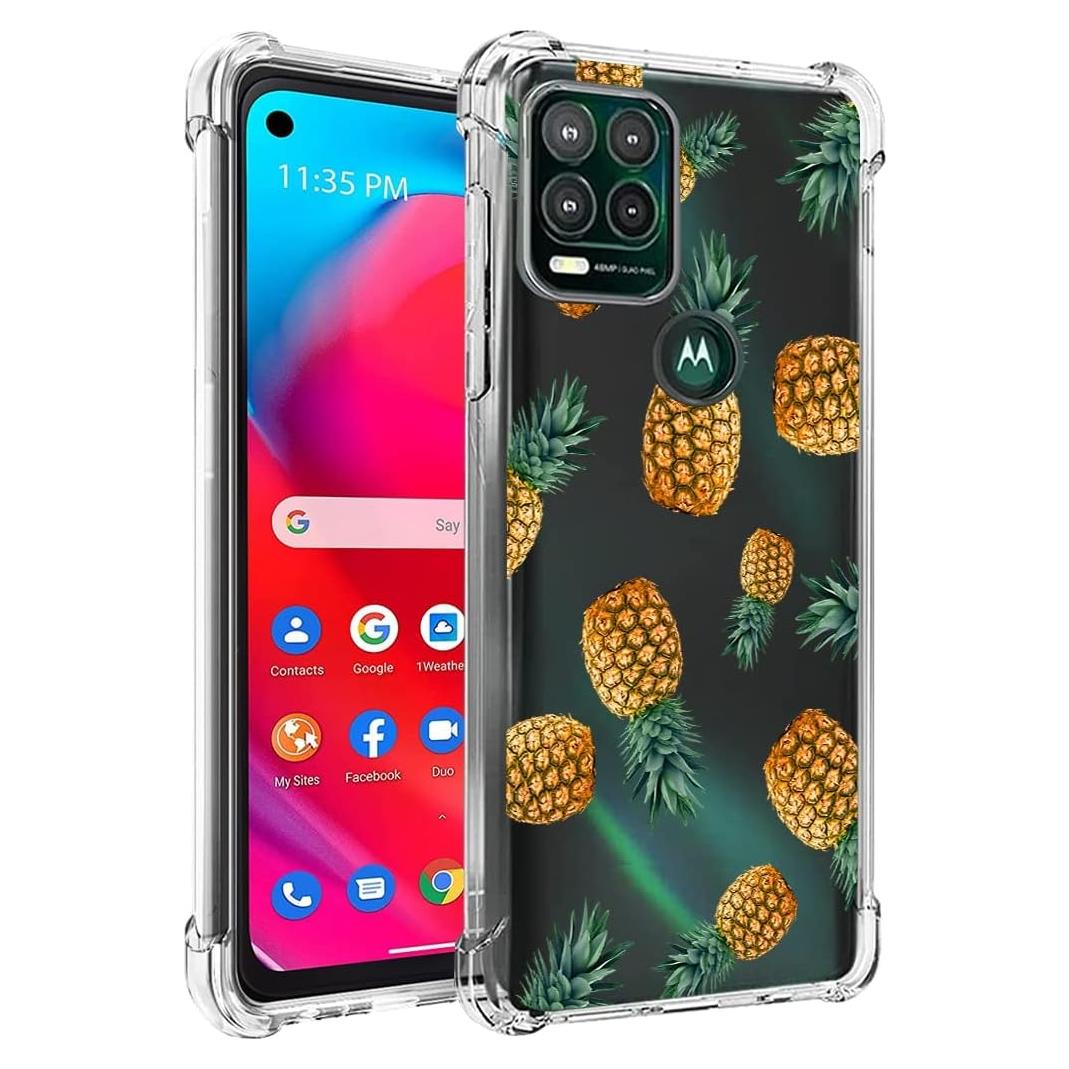 Funda Protectora TPU Piña para Moto G Stylus 5G 2021