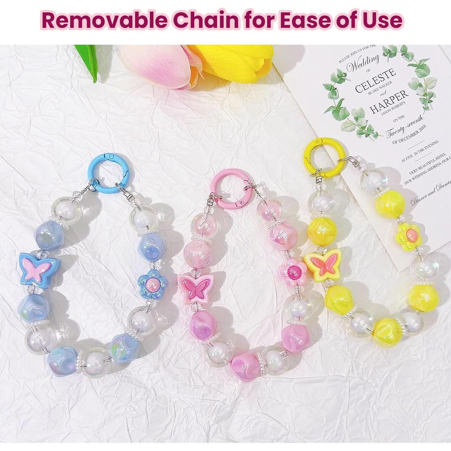 Funda Motorola Razr 2025/2024 con Correa - Diseño Floral Azul