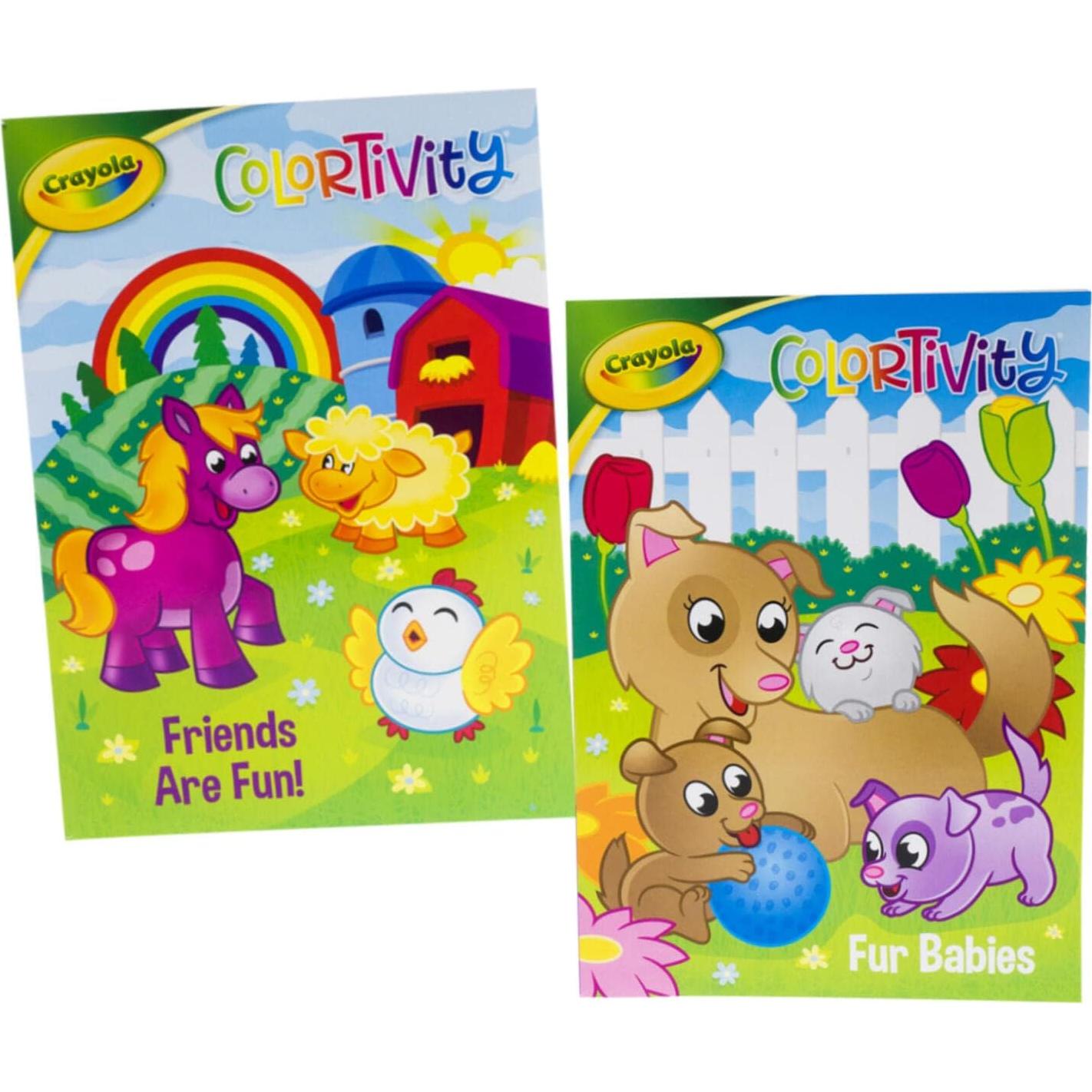 Libros para Colorear Crayola - Paquete de 7 Actividades