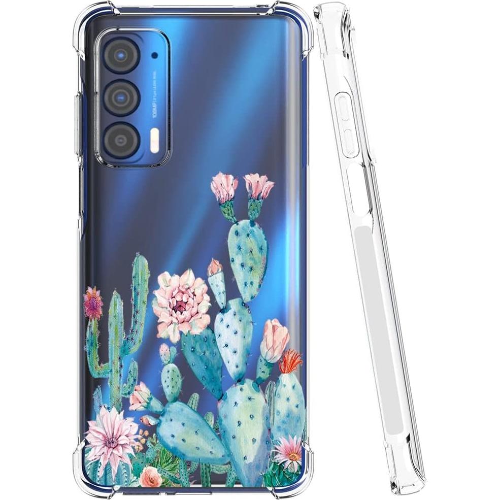 Funda protectora TPU Motorola Moto Edge 2021 6.78" cactus