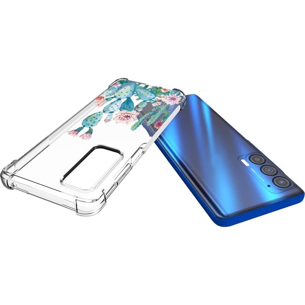 Funda protectora TPU Motorola Moto Edge 2021 6.78" cactus