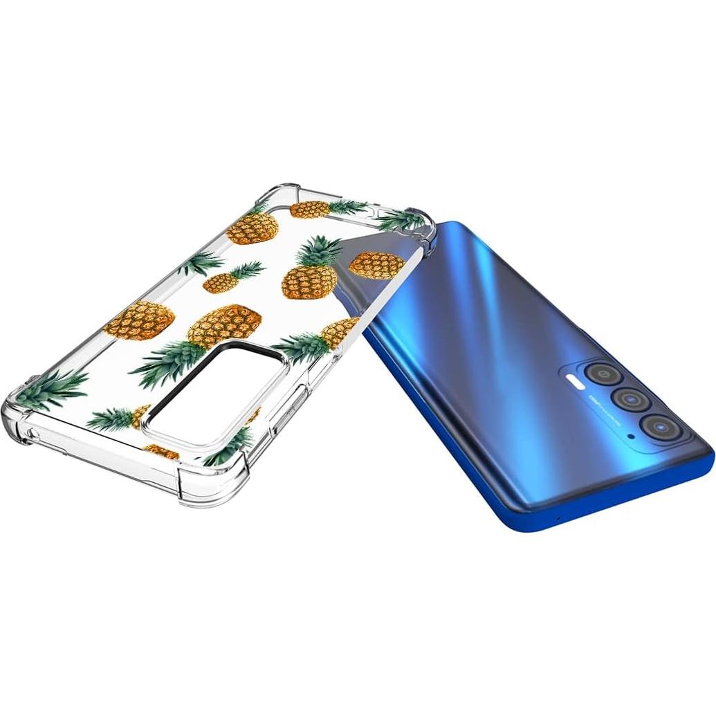 Funda TPU Motorola Moto Edge 2021 5G UW Piña 6.78"
