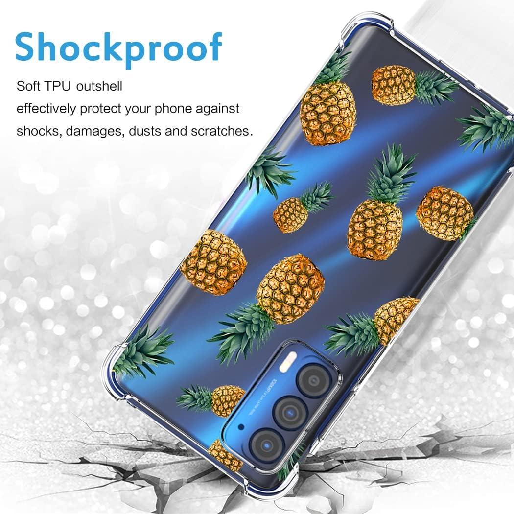 Funda TPU Motorola Moto Edge 2021 5G UW Piña 6.78"