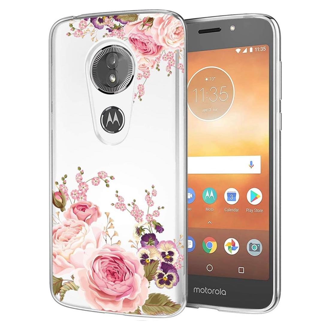 Funda Bumper TPU Rosa para Motorola Moto E5 Play - Absorbente