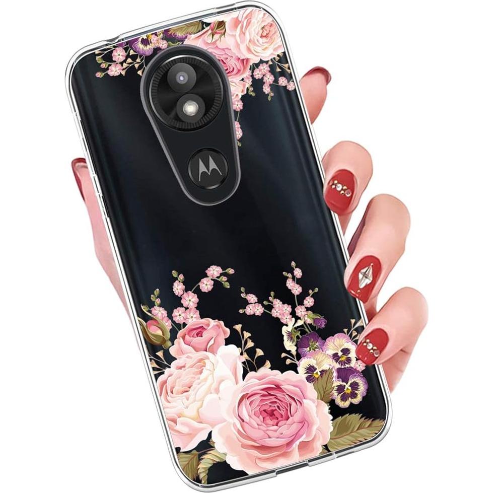 Funda Bumper TPU Rosa para Motorola Moto E5 Play - Absorbente