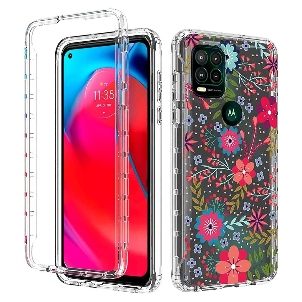 Funda Protectora Floral para Moto G Stylus 5G 2021 - Sidande