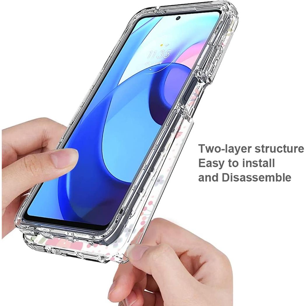 Funda Protectora para Moto G Stylus 5G 2022 Sidande con Protector de Pantalla