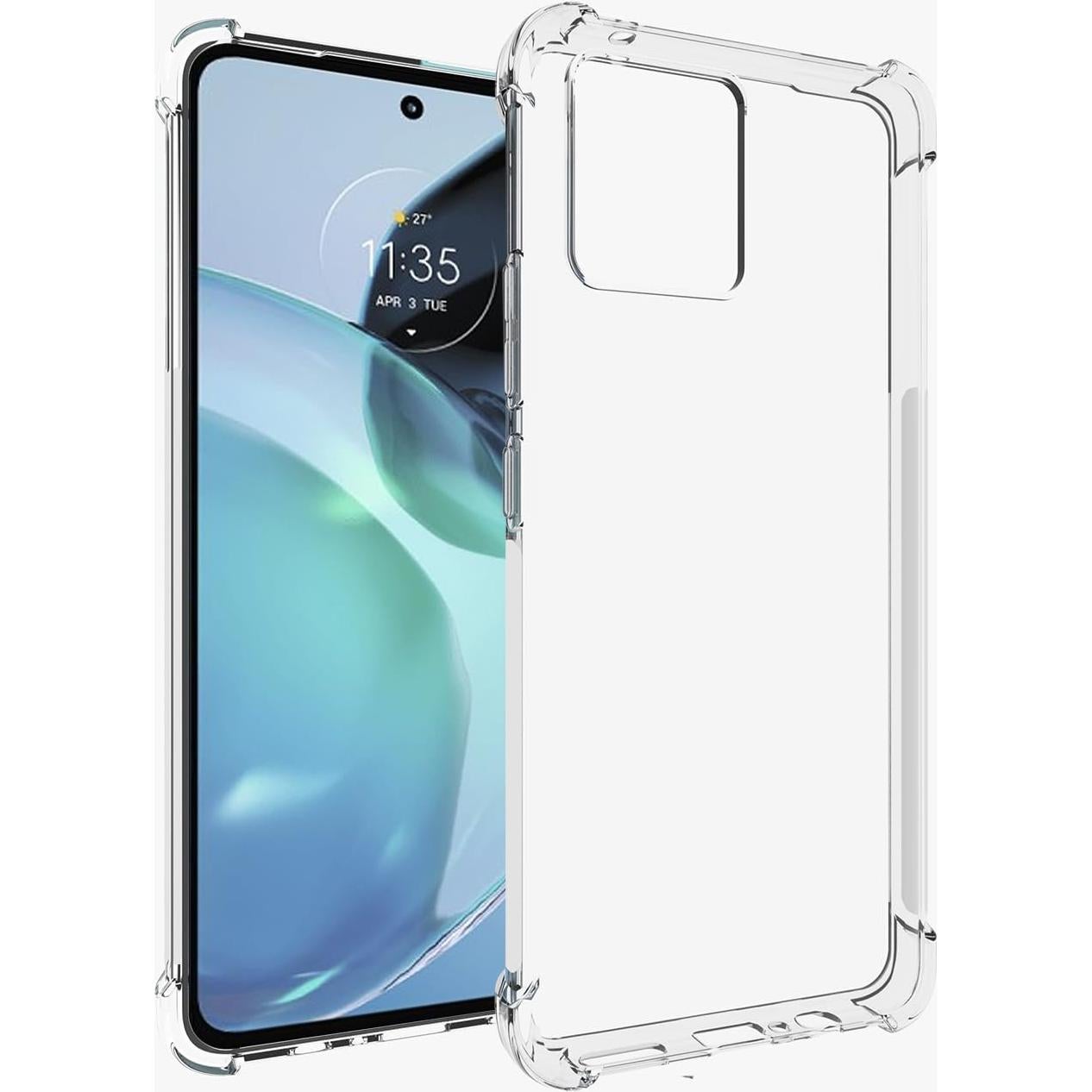 Funda TPU Transparente para Motorola Moto G72 4G XT2255-1