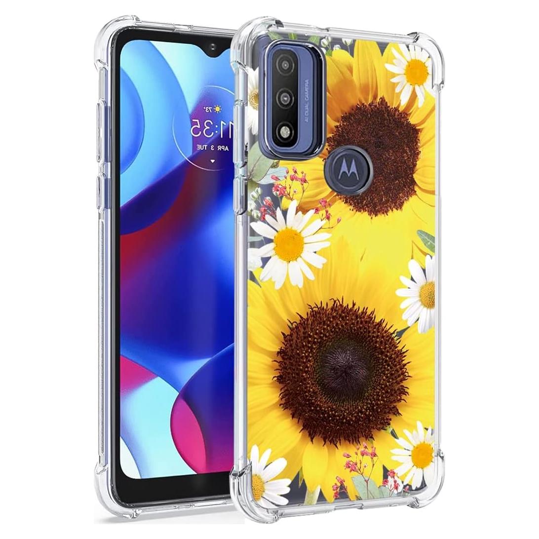 Funda TPU Girasol para Moto G Pure 2021 - Protección Premium