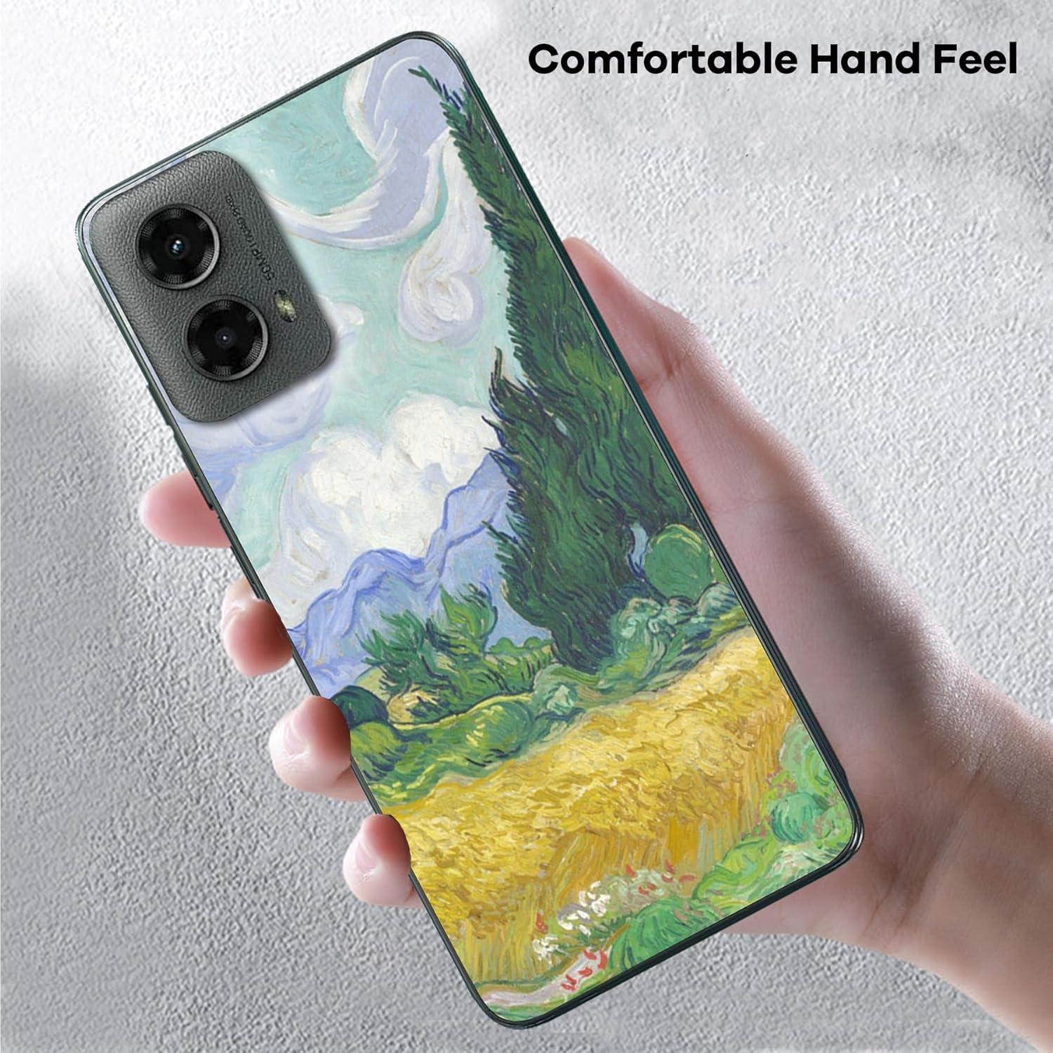 Funda protectora delgada Motorola Moto G 5G 2024 Van Gogh