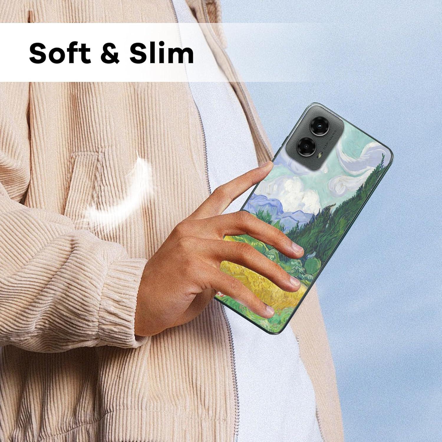 Funda protectora delgada Motorola Moto G 5G 2024 Van Gogh