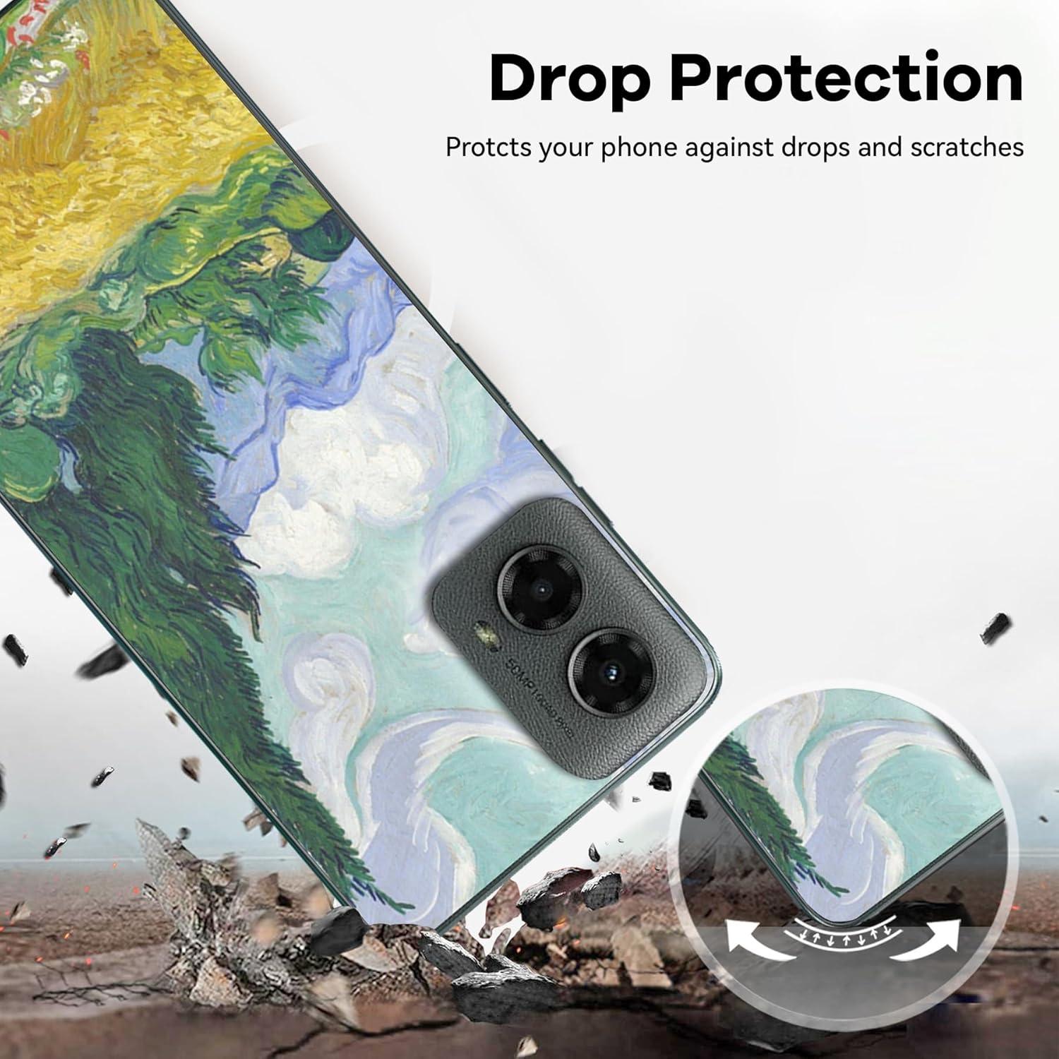 Funda protectora delgada Motorola Moto G 5G 2024 Van Gogh