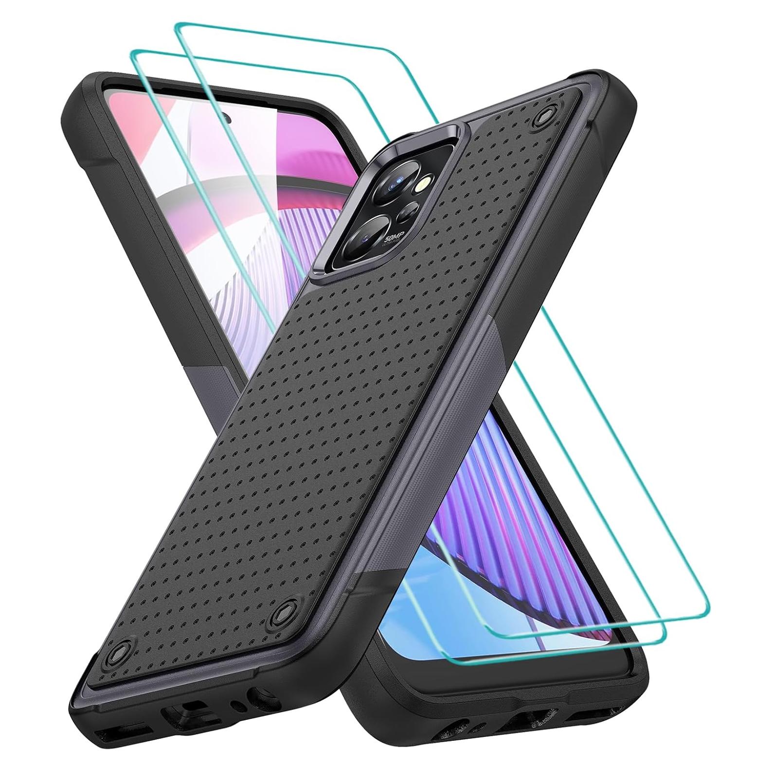 Funda Motorola Moto G Power 5G 2023 con Protector de Pantalla